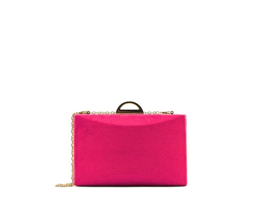 Clutch Fiesta Efecto Ante Grande